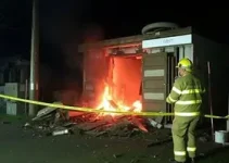 explosão por vazamento de gás