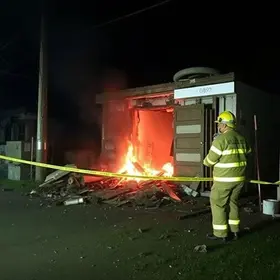 explosão por vazamento de gás