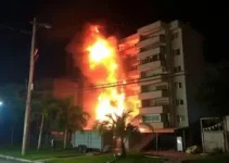 explosão em apartamento