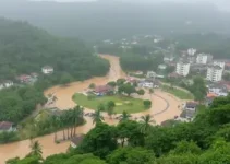 risco de deslizamentos e enchentes em Campinas
