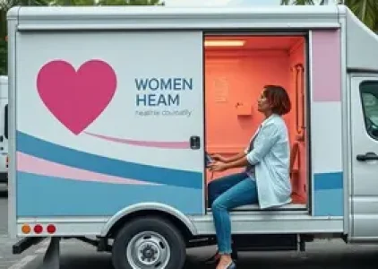 carreta de saúde da mulher