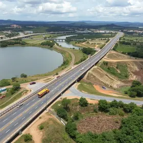 recuperação da ponte em Campinas