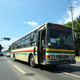 ônibus quebrado em Campinas