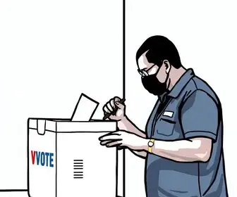 apuração ao vivo dos votos em Campinas