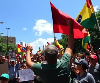 ato de apoio à reeleição de Lula
